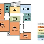 Spacious 4br, 3bt With 3 Balconies